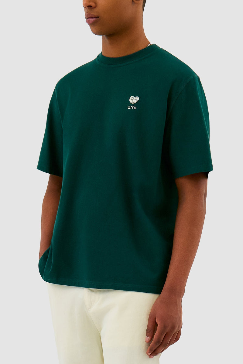 T-shirt avec logo en forme de cœur