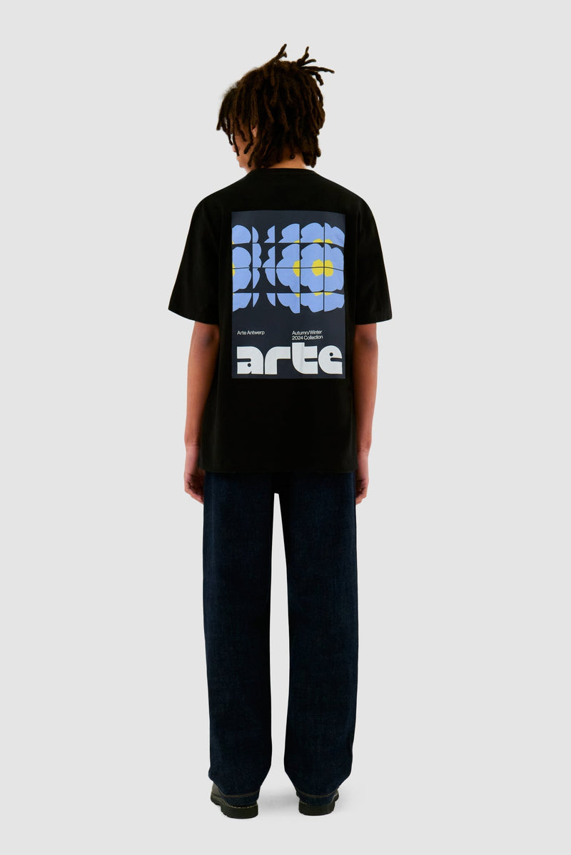 T-shirt poster en fleur