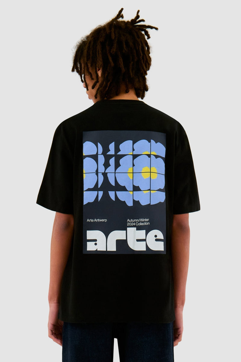 T-shirt poster en fleur