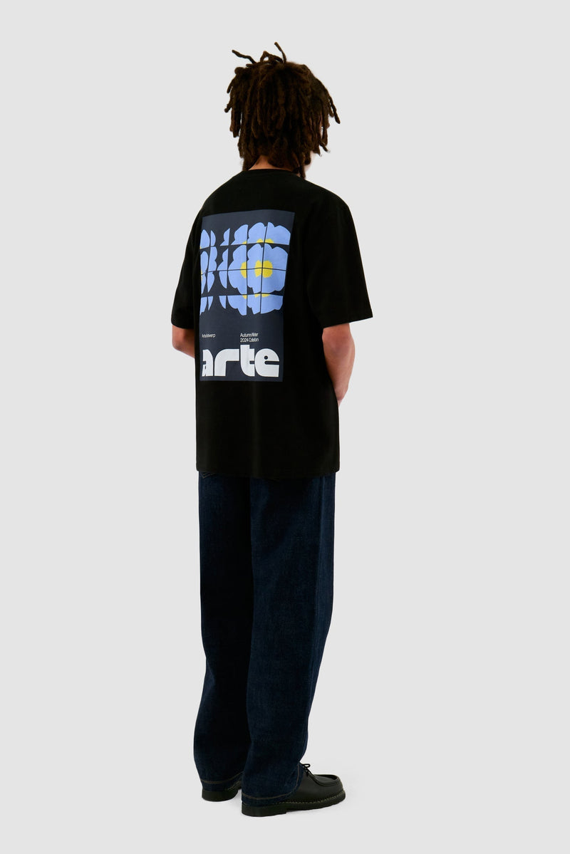 T-shirt poster en fleur