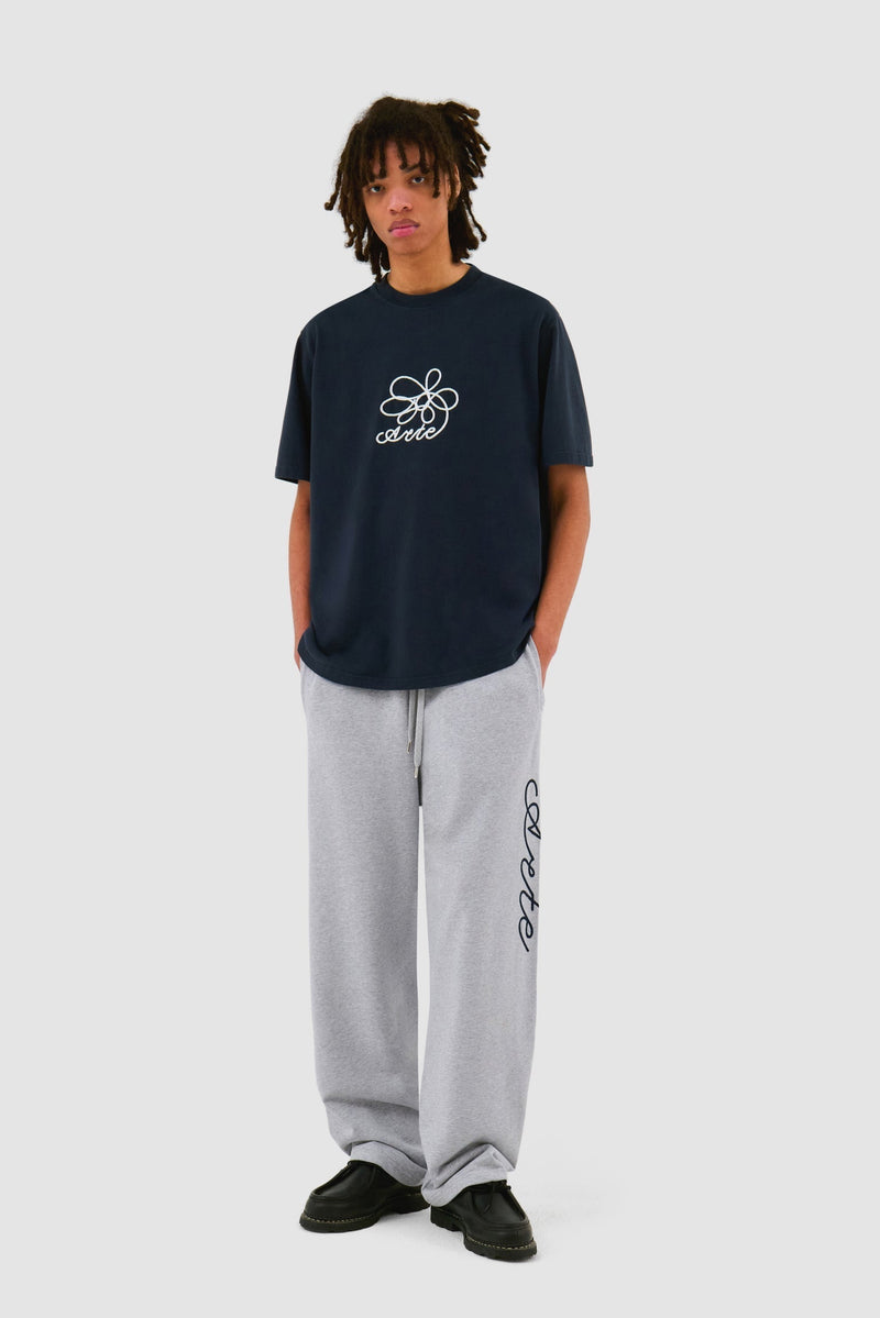 T-shirt brodé de fleurs
