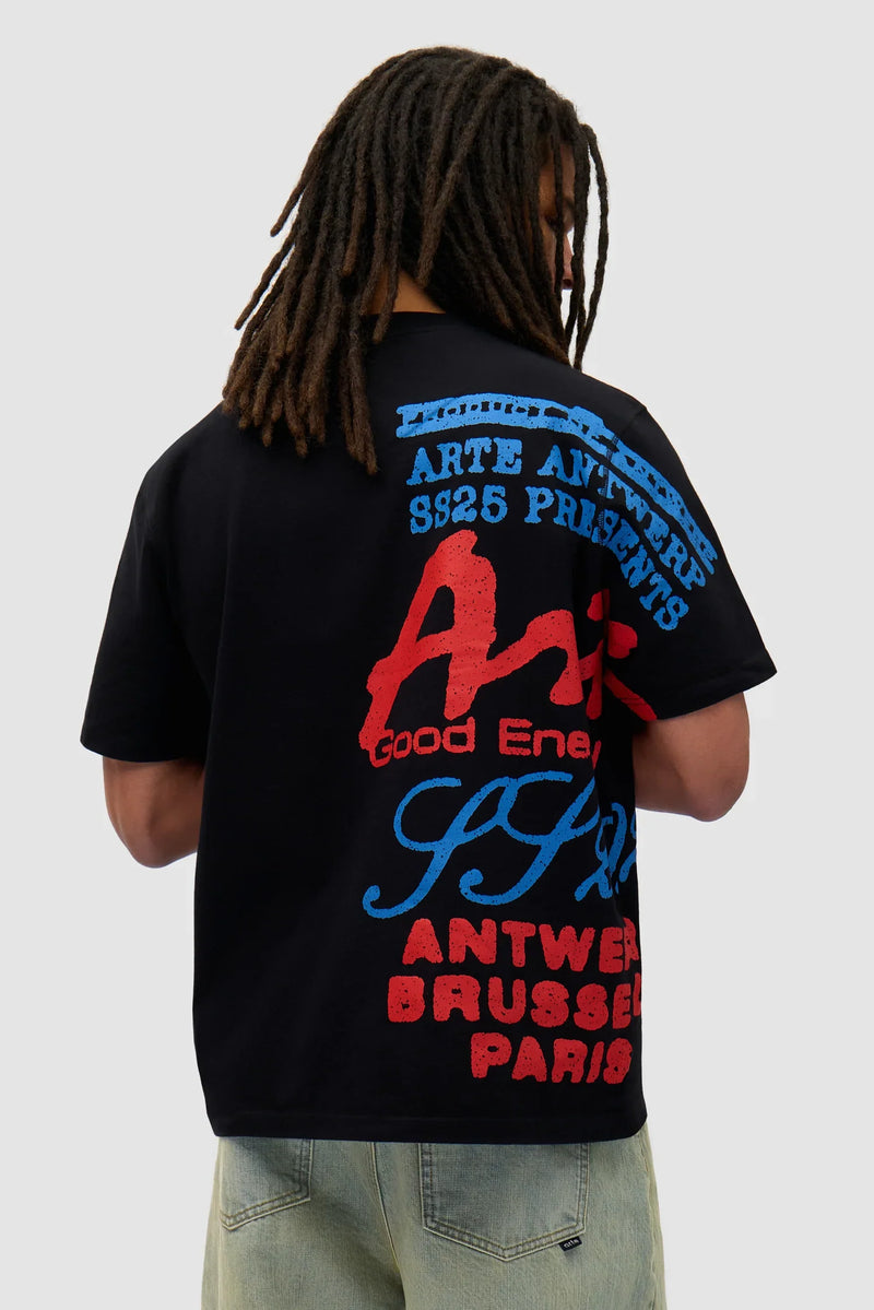 T-shirt à imprimé latéral