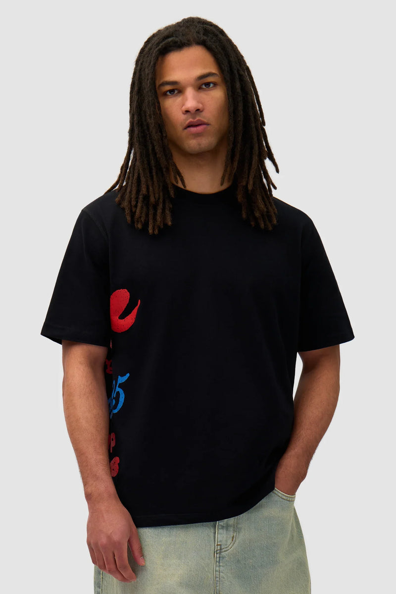 T-shirt à imprimé latéral