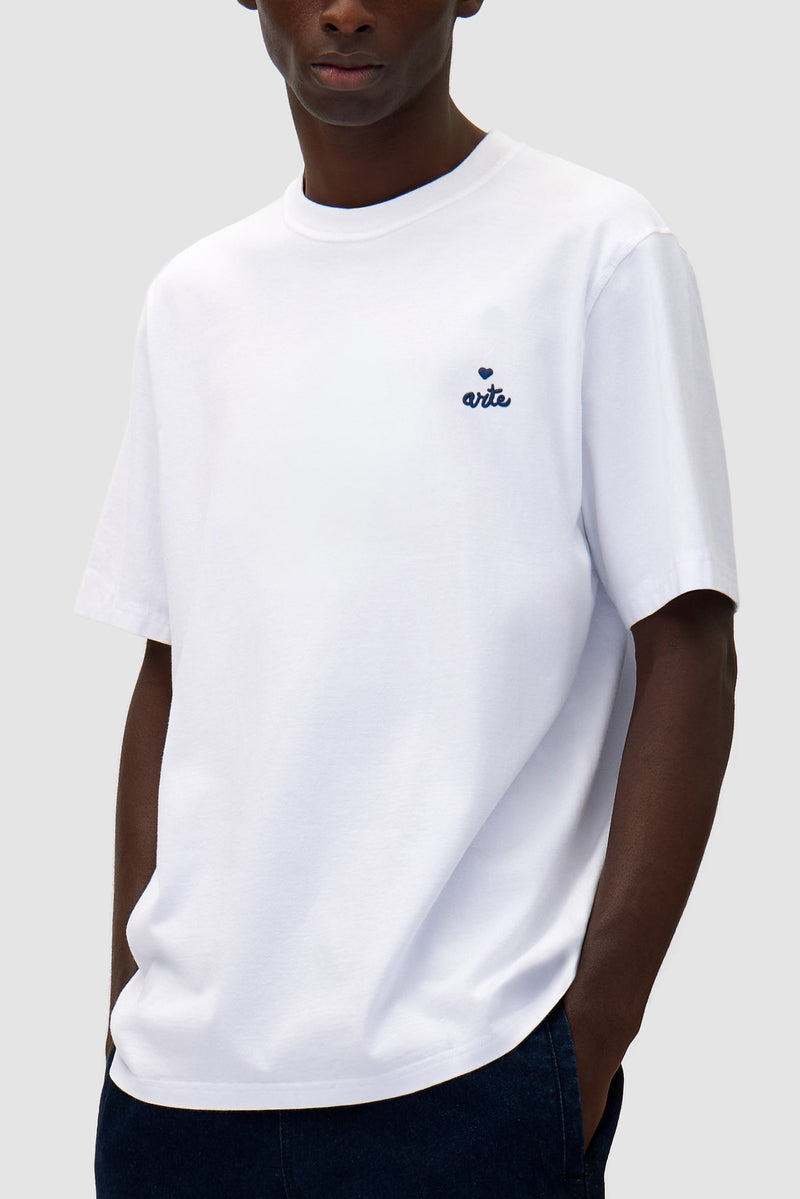T-shirt avec logo en forme de cœur