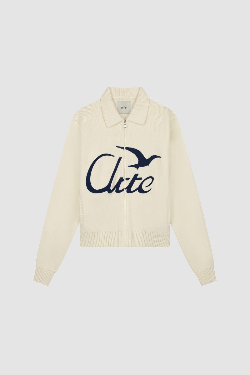 Bird Logo en maille